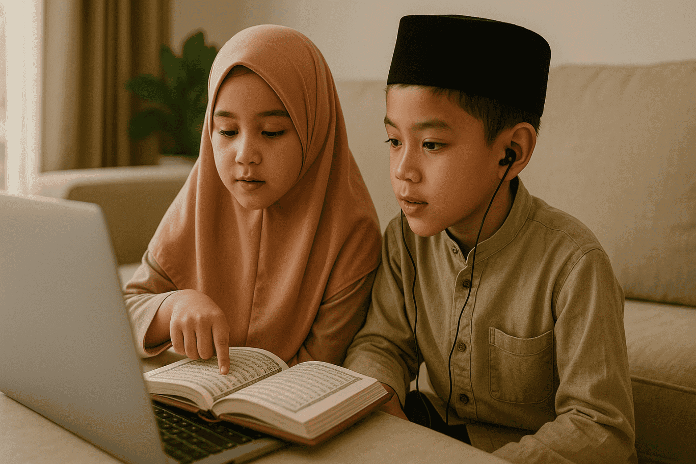 Quran Hifz Program students
